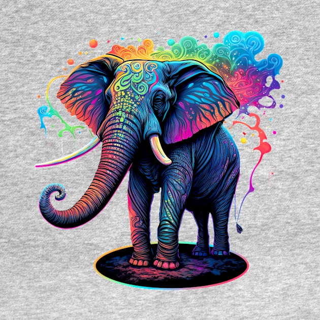 Elephant - Cosmic Clouds by wumples